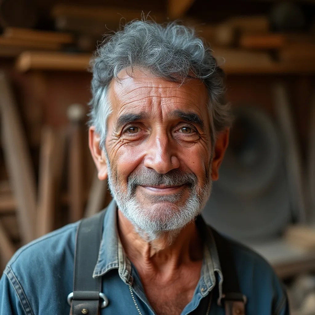 Marcos Oliveira, Artesano de 'Madeira Viva'